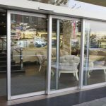 درب اتوماتیک شیشه ایی